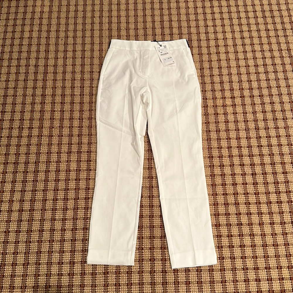 NWT: White Zara Slacks
